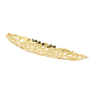Premium Metal <b>Tray</b> Handmade for Fruit Display <b>Serving</b> and Decorative ApplicationsLuxury <b>Tray</b> for Wedding Centerpiece and Event - Product Image 1