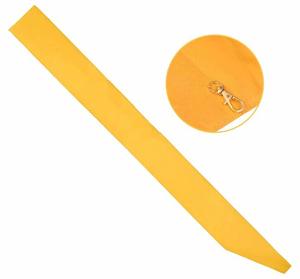 Cinturón Amarillo de los Caballeros Masónicos con Rosetas, Insignia Masónica, Cinturón Ceremonial para Logia, Diseño Tradicional de Primera Calidad - Product Image 4