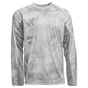 Hoodie de pêche sublimé haute performance, léger, séchage rapide, protection solaire UPF, vêtements d'extérieur personnalisés pour l'été - Product Image 1