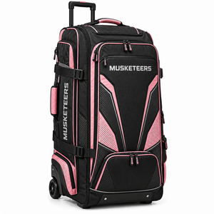 Sacs de cricket légers avec roulettes et rangement supplémentaire, sacs de cricket imperméables avec roulettes et compartiment à chaussures - Product Image 4