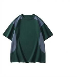 T-shirt graphique surdimensionné streetwear personnalisé de haute qualité, en coton, délavé à l'acide, coupe vintage et courte pour homme - Product Image 6