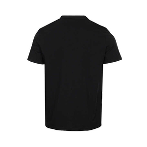 Camisetas de Satén para Hombre, Negras, Lisas, de Corte Regular, de Alta Calidad, con Logotipo Frontal, Transpirables y Ecológicas - Product Image 4
