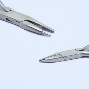 Instrumento Dental de precisión duradera, herramienta de formación de ortodoncia de acero inoxidable alemán, alicates de bucle de Tweed para doblar alambre Dental Manual - Product Image 3