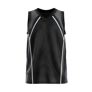 Uniforme de basket-ball respirant de qualité supérieure 100% polyester, logo personnalisé, vêtements d'équipe légers, ensemble pour adultes - Product Image 5