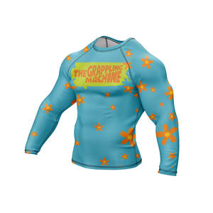 Latest 2025 Bjj Grappling Rashguards Unisex Rash Guard Mma Rash Guard Customized Fully Sublimation Rash Guards Bjj - Product Image 4