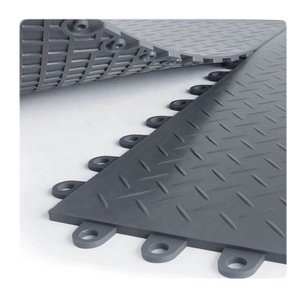 พื้นยางลายเหรียญสำหรับคลังสินค้า ปูพื้นแบบแผ่น PVC - Product Image 1