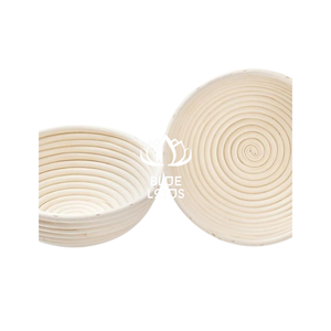 HIGH QUALITY Eco Friendly Rattan <b>Bread</b> Proofing <b>Basket</b> with Linen Liner Sourdough Brotform Tool - Product Image 1