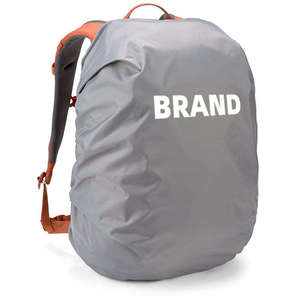 Sac à dos de randonnée en nylon orange 30-40L léger, imperméable, avec cadre interne, pour sports de plein air et voyages, bretelles réglables - Product Image 3