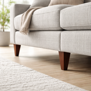 Pata de Sofá de Madera Maciza en Forma de Cono, Pie de Mueble Tradicional, Altura Personalizada, Soporte Resistente, Calidad Premium para Sala de Estar y Dormitorio - Product Image 3