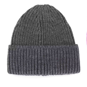 Pink Solid Ribbed <b>Beanie</b> Hat Unisex Adult Winter Warm Casual Style 100% Polyester Hand Knitted Breathable <b>Waterproof</b> Flock Print - Product Image 6