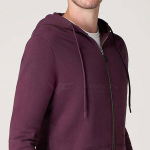 Sweat à capuche zippé pour homme au design élégant, léger et confortable, idéal pour la course à pied et le style streetwear. - Product Image 6