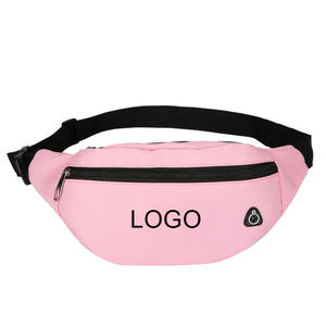 Bagnex Waterproof Nylon Sport Waist Pack Running Belt Zipper Closure Unisex Lightweight Adjustable Waistband <b>Pillow</b> <b>Shape</b> Bag - Product Image 1
