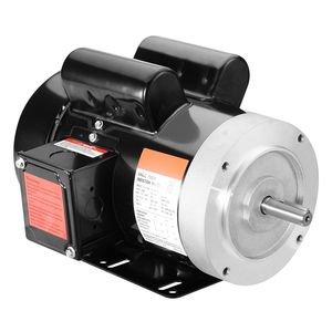 Motore Elettrico Monofase 1.5HP 3450 Giri/min 115V/230V AC Telaio 56C per Compressore d'Aria con Albero Scanalato da 5/8'' CW/CCW per Compressori Industriali - Product Image 6
