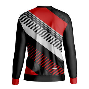 T-shirt à manches longues en coton pour homme, coupe ample, séchage rapide et respirant, motif uni, col rond, haut de sport – Collection 2026 - Product Image 4