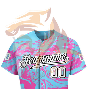 Maillot de baseball sur mesure de haute qualité pour adultes, prix raisonnable, design de logo personnalisé - Product Image 5