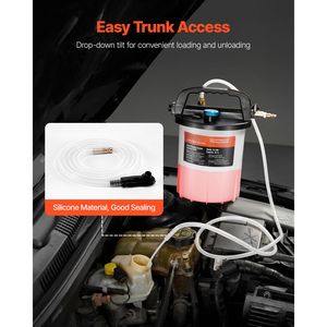 Kit Completo per Spurgo Freni da 3L con Bottiglia di Ricarica a Sifone da 1L e 13 Connettori per Tubi per Riparazione Efficiente dei Freni - Product Image 5