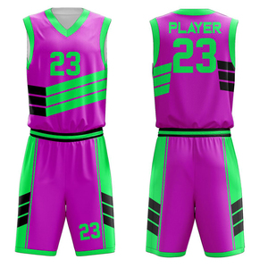 Conjunto de Uniforme de Baloncesto Personalizado Verde Amarillo con Estampado por Sublimación, Transpirable, de Poliéster, para Adultos Unisex, con el Número 23 - Product Image 6