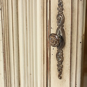 Cómoda plegable de 2 cajones de madera de caoba maciza Vintage clásica, armario de almacenamiento ecológico OEM 7707 para dormitorio, sala de estar y hogar - Product Image 3