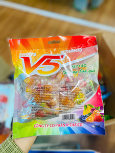 Caramelos Virales 3D Peeling: V5 Surtido de Gomitas 260g |   Fábrica de Dulces de Mango y Durazno ODM - Product Image 1
