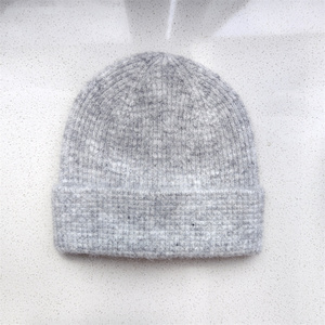 Latest High Quality Customizable Single Layer Knitted Acrylic Beanie Design Your Own <b>Winter</b> Hat - Product Image 4