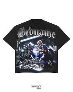 Camiseta de algodón grueso para hombre, súper pesada de 300 g/m², de corte oversize con hombros caídos, cuello redondo y ajuste holgado. - Product Image 2