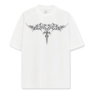 เสื้อยืดคอตตอนเนื้อหนัก 260 GSM ทรงโอเวอร์ไซส์ ไหล่ตก  ไม่มีลาย  รับทำโลโก้ตามสั่ง ผู้ผลิต OEM จากบังกลาเทศ - Product Image 2