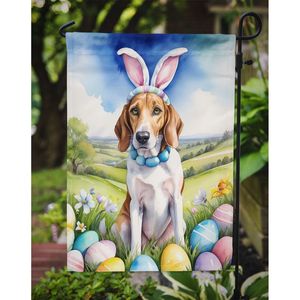 Multicolor English Foxhound Easter <b>Egg</b> Hunt Garden Flag Mailbox <b>Decorative</b> Yard Banner for Patio Artwork for Flower Beds - Product Image 3