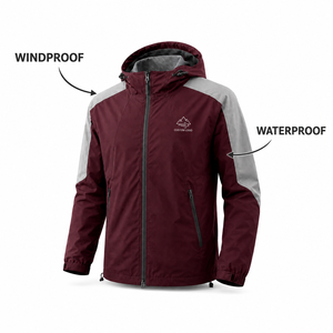 Chaqueta Cortavientos con Logotipo Personalizado al por Mayor, Impermeable, Ligera, para Hombre, Ropa de Calle, Directo de Fábrica, Proveedores Globales al por Mayor - Product Image 1