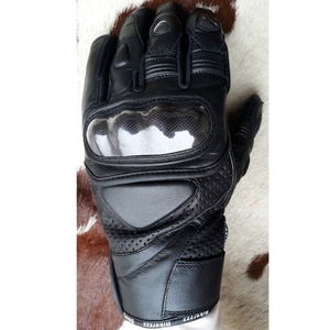 High Quality Keven Impex Cow Hide Polyurethane Racing Hand Grips Waterproof Short <b>Motorbike</b> Gloves NEW 2016 <b>Model</b> Breathable USA - Product Image 3
