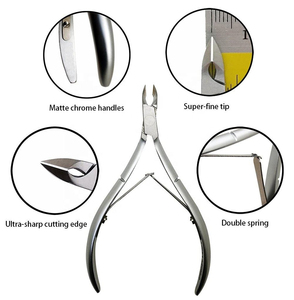 <b>nail</b> nipper precision cuticle trimming cutter <b>nail</b> nipper sharp blade manicure cutter <b>nail</b> nipper ergonomic handle grooming <b>tool</b> - Product Image 2