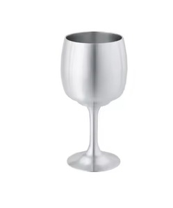 Statement Metal <b>Wine</b> Goblet Fine Engraved Chalice Vintage Drinking Cup Decorative Barware <b>Table</b> Styling - Product Image 4