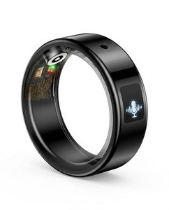 แหวนอัจฉริยะ WEAR-AI-001 พร้อมฟังก์ชันบันทึกเสียง แปลภาษา วัดอัตราการเต้นของหัวใจ วัดออกซิเจนในเลือด ตรวจสอบการนอนหลับ ติดตามการออกกำลังกาย รับผลิตแบบ OEM ODM - Product Image 3
