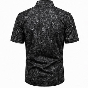 Chemise décontractée de luxe pour homme, élégante, avec impression numérique premium et design moderne à boutons pour un look tendance - Product Image 2