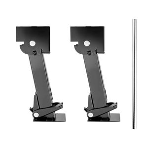 2 Pezzi Cricchi Telescopici Pieghevoli per Rimorchi, Stabilizzatori per un Supporto Sicuro del Rimorchio - Product Image 1