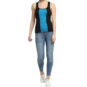 Camisetas sin mangas para mujer de la mejor calidad, tejido de punto transpirable de estilo informal, venta al por mayor a bajo precio - Product Image 1