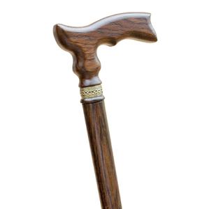 Canne élégante pour femme, design bohème floral, tournesol, poignée confortable, canne sculptée à la main pour la stabilité, cadeau idéal pour elle - Product Image 2