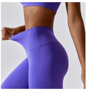 Conjunto de Yoga para mujer, ropa de gimnasio para entrenamiento, conjunto de Yoga transpirable para mujer, conjuntos de Yoga de nailon para adultos - Product Image 4
