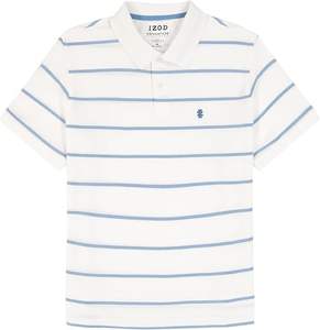 Camiseta Polo de Manga Corta a Rayas Izod Advantage Performance para Hombre - Product Image 4