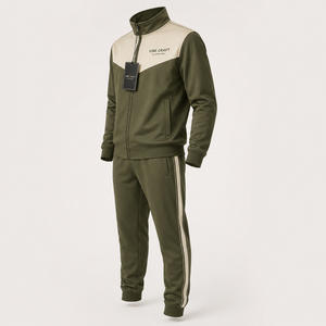 Survêtement Homme Noir Personnalisé avec Sweat à Capuche Zippé et Joggers – Tenue Décontractée Hiver Grande Taille Respirante Séchage Rapide Légère - Product Image 3