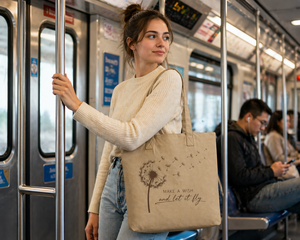 300GSM Khaki Solid <b>Canvas</b> <b>Tote</b> Bag Large Capacity Eco Friendly Reusable Shopping Bag Custom Logo Zip Closure Heavy Duty - Product Image 2