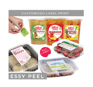 Makewell Transparent Plastic <b>Labels</b> Clear Adhesive Waterproof Durable Custom Printed Custom Shape <b>Packaging</b> Branding Stickers - Product Image 1