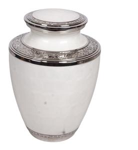 Urne funéraire en laiton, design personnalisable, capacité de 220 pouces cubes, écologique, pour cendres humaines, style américain moderne, solide AB - Product Image 6