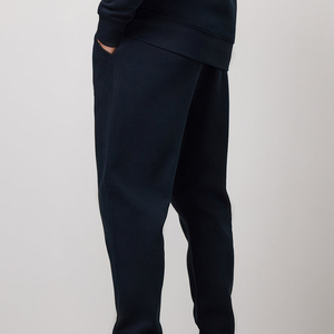 Conjunto Deportivo de Invierno de 2 Piezas, Talla Grande, Informal, de Forro Polar, Poliéster/Algodón, Transpirable, Unisex, Sudadera con Capucha, Secado Rápido, para Correr - Product Image 3