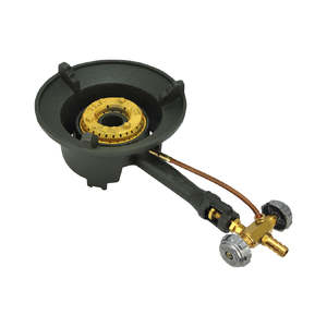 Cuisinière à gaz portable de table à brûleur unique en fonte, chauffage rapide, 12 pouces, pour hôtel et usage extérieur - Combustible GPL - Product Image 4
