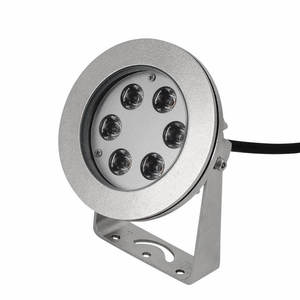 IP68 Waterproof 12V 36W LED Fountain <b>Light</b> RGB Landscape Spotlight 160mm Stainless Steel <b>Pond</b> Garden Swimming Pool Decoration - Product Image 1