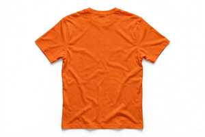 Move on and Get Hotter Mens <b>Orange</b> Short Sleeve O-Neck Casual Breathable <b>T</b>-<b>Shirt</b> Regular Fit 320g Jersey Fabric - Product Image 2