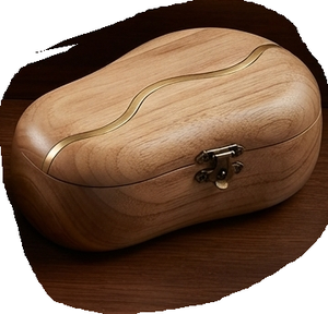Wooden Jewelry <b>Box</b> with Lid Unfinished <b>Keepsake</b> Storage Case Hexagon Craft <b>Box</b> for Home Gift Packaging Handcrafted High Quality - Product Image 5