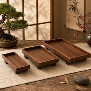 Bandeja de Servir de Madera Moderna y Lujosa Hecha a Mano, Apta para Lavavajillas, para Guardar Joyas, para Cocina, Baño y Decoración del Hogar - Product Image 4
