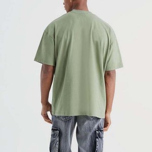 Camisetas de moda para hombre, camiseta de algodón, camiseta extragrande, camiseta ajustada, camiseta con estampado gráfico, camiseta lisa, ropa informal, camiseta de verano, cuello redondo - Product Image 2