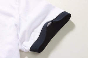 Polo pour homme en coton bouclé à l'ammoniac liquide 270g, col plat personnalisé Seagull, respirant, élastique, décontracté, à manches courtes - Product Image 2